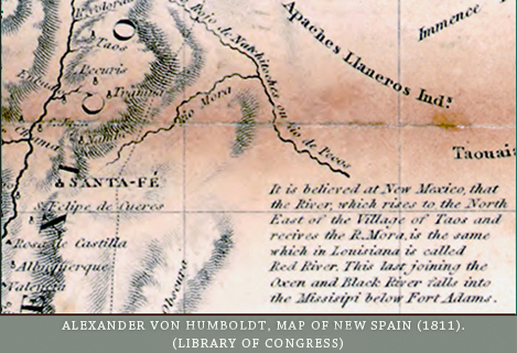 Humbolt's map of New Spain