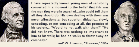 Emerson, "Thoreau," 1862